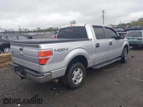 2011 Ford F-150 XL with VIN 1FTFW1EF3BFB86015, listed as a IAAI auction lot 41971442 with 224,360 mi miles. Bid and sale history available at carsss.com. Image 4.