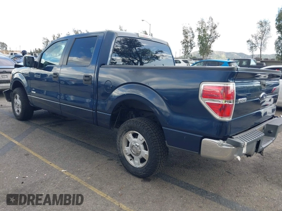 2013 Ford F-150 XL with VIN 1FTFW1CTXDFA92435, listed as a IAAI auction lot 41944748 with 147,016 mi miles. Bid and sale history available at carsss.com. Image 3.