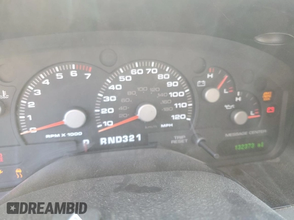 2005 Ford Explorer XLS with VIN 1FMZU62K25ZA77609, listed as a Copart auction lot 52037695 with 132,373 mi miles and Salvage Title. Bid and sale history available at DreamBid. Image 9.