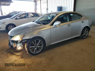 2008 Lexus IS 250 with VIN JTHBK262882068374, listed as a Copart auction lot 49682765 with 143,871 mi miles and Salvage Title. Bid and sale history available at carsss.com. Image 1.