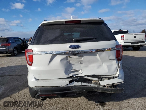 2017 Ford Explorer with VIN 1FM5K8B83HGA47281, listed as a Copart auction lot 87160874 with 197,810 mi miles and Salvage title. Bid and sale history available at DreamBid. Image 6.