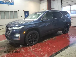 2022 Chevrolet Traverse LS with VIN 1GNEVFKW6NJ127551, listed as a Copart auction lot 88359315 with 54,661 mi miles and Salvage Title. Bid and sale history available at carsss.com. Image 1.