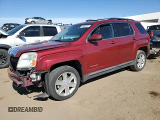 2011 GMC Terrain SLE-2 with VIN 2CTFLTE5XB6282301, listed as a Copart auction lot 46076165 with 166,475 mi miles and Salvage Title. Bid and sale history available at carsss.com. Image 1.