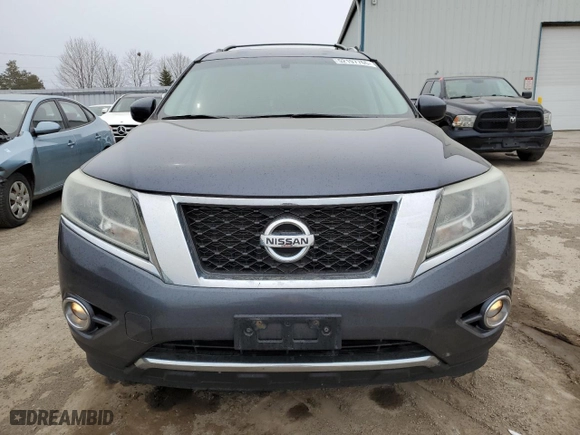 2014 Nissan Pathfinder S with VIN 5N1AR2MM0EC726123, listed as a Copart auction lot 52197765 with 175,761 mi miles and Clean Title. Bid and sale history available at carsss.com. Image 5.