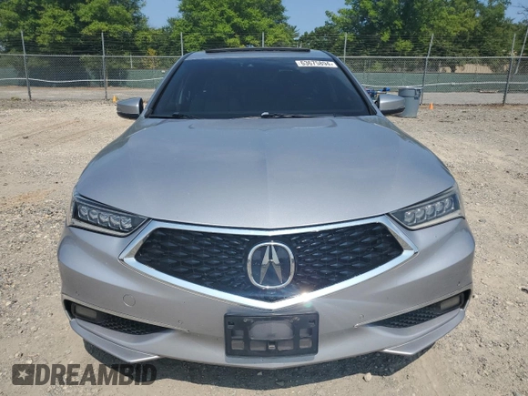 2018 Acura TLX w/Advance Pkg with VIN 19UUB3F75JA006665, listed as a Copart auction lot 63675894 with 150,417 mi miles and Salvage Title. Bid and sale history available at carsss.com. Image 5.