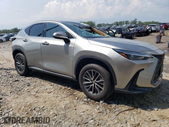 2024 Lexus NX 350h with VIN 2T2AKCEZXRC020696, listed as a Copart auction lot 62478075 with 14,850 mi miles and Clean title. Bid and sale history available at DreamBid. Image 4.