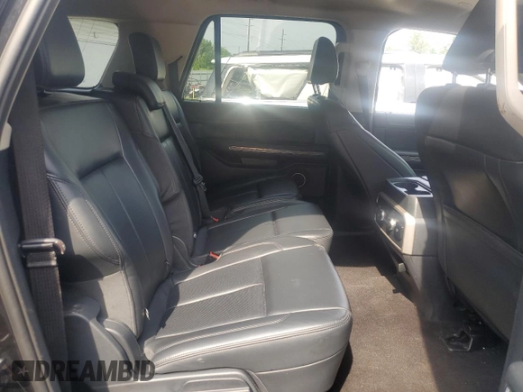 2023 Ford Expedition Max XLT with VIN 1FMJK1J87PEA51173, listed as a Copart auction lot 60800175 with 50,770 mi miles and Salvage title. Bid and sale history available at DreamBid. Image 11.