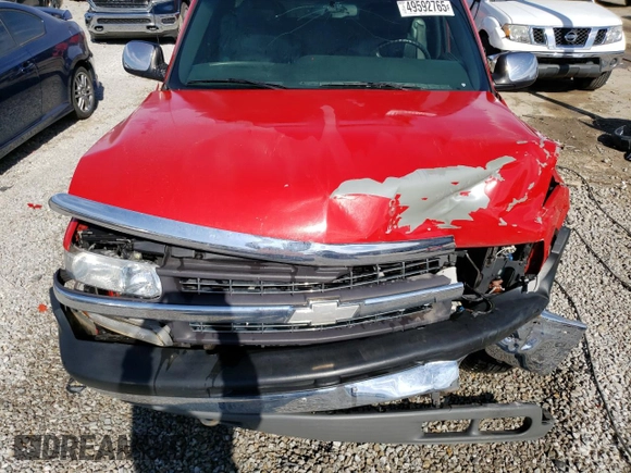 2002 Chevrolet Silverado 1500 LS with VIN 1GCEK19T92Z323416, listed as a Copart auction lot 49592765 with 274,598 mi miles and Salvage Title. Bid and sale history available at DreamBid. Image 11.