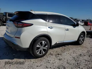 2022 Nissan Murano S with VIN 5N1AZ2AJ5NC113781, listed as a Copart auction lot 80517664 with 25,683 mi miles and Clean Title. Bid and sale history available at DreamBid. Image 3.