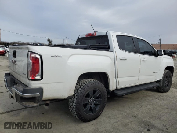 2015 GMC Canyon 4WD SLE with VIN 1GTG6BE31F1124583, listed as a Copart auction lot 45836545 with 212,014 mi miles and Salvage Title. Bid and sale history available at carsss.com. Image 3.
