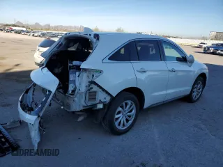 2017 Acura RDX w/Technology Pkg with VIN 5J8TB4H52HL035567, listed as a Copart auction lot 45602505 with 176,573 mi miles and Salvage Title. Bid and sale history available at carsss.com. Image 3.
