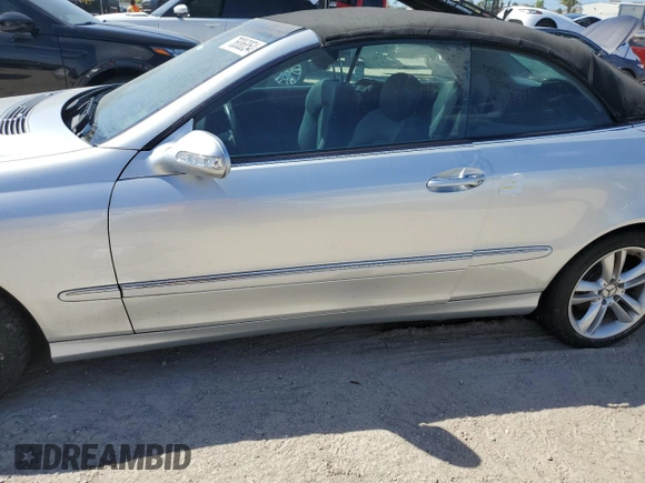 2006 Mercedes-Benz CLK 350 with VIN WDBTK56G06T062559, listed as a Copart auction lot 76886854 with Not Provided miles and Non Repairable. Bid and sale history available at DreamBid. Image 12.