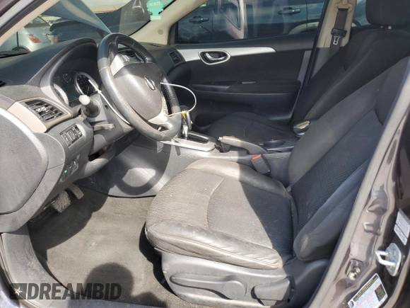 2014 Nissan Sentra S with VIN 3N1AB7AP9EL627957, listed as a Copart auction lot 54308315 with 160,152 mi miles and Salvage Title. Bid and sale history available at DreamBid. Image 7.