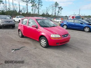 2004 Chevrolet Aveo LS with VIN KL1TJ62644B152895, listed as a IAAI auction lot 41478097 with 5,212 mi miles and . Bid and sale history available at DreamBid. Image 1.