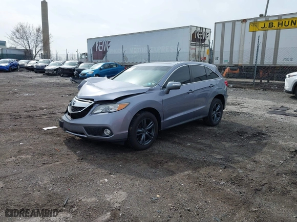 2015 Acura RDX Tech Pkg with VIN 5J8TB4H58FL025008, listed as a IAAI auction lot 41845178 with 99,847 mi miles. Bid and sale history available at carsss.com. Image 18.