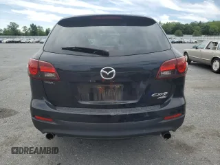 2014 Mazda CX-9 Sport with VIN JM3TB3BVXE0429498, listed as a Copart auction lot 57468195 with 123,787 mi miles and Salvage title. Bid and sale history available at DreamBid. Image 6.
