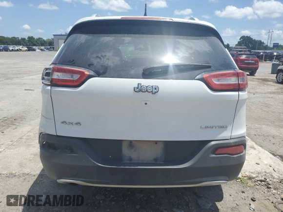 2017 Jeep Cherokee Limited с VIN 1C4PJMDB0HW519556, выставлен на аукционе Copart как лот 62007305 с пробегом 171 296 миль миль и Списание • Salvage title. История ставок и продаж доступна на DreamBid. Изображение 6.