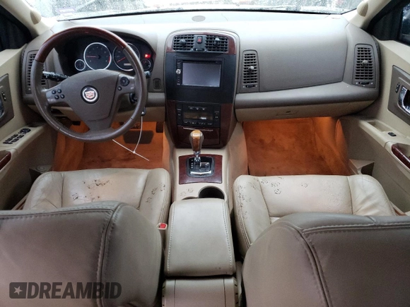 2006 Cadillac CTS with VIN 1G6DP577860104776, listed as a Copart auction lot 83074024 with 97,183 mi miles and Salvage Title. Bid and sale history available at carsss.com. Image 8.