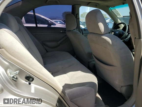 2002 Honda Civic EX with VIN 1HGES26782L025456, listed as a Copart auction lot 54395665 with 191,994 mi miles and Salvage Title. Bid and sale history available at DreamBid. Image 10.