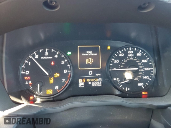 2024 Subaru Impreza with VIN JF1GUABC9R8359951, listed as a Copart auction lot 82702494 with 8,999 mi miles and Salvage Title. Bid and sale history available at carsss.com. Image 9.