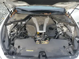 2018 Infiniti Q50 3.0t LUXE with VIN JN1EV7AP5JM353889, listed as a Copart auction lot 43431985 with 122,670 mi miles and Salvage Title. Bid and sale history available at carsss.com. Image 12.