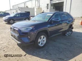2021 Toyota RAV4 Hybrid XLE with VIN 4T3RWRFV7MU039781, listed as a Copart auction lot 61454225 with 60,834 mi miles and Salvage title. Bid and sale history available at DreamBid. Image 1.