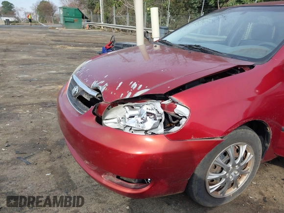 2008 Toyota Corolla CE with VIN 1NXBR32E48Z970264, listed as a IAAI auction lot 41772425 with 85,668 mi miles and . Bid and sale history available at DreamBid. Image 6.