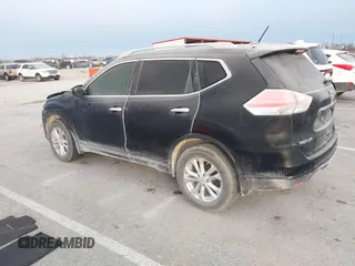 2015 Nissan Rogue SL with VIN 5N1AT2MT3FC808454, listed as a IAAI auction lot 41212587 with 102,563 mi miles. Bid and sale history available at carsss.com. Image 3.