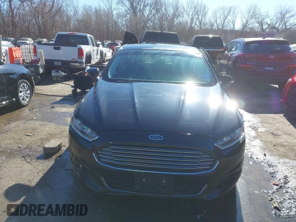 2013 Ford Fusion Titanium Hybrid with VIN 3FA6P0RU5DR339716, listed as a IAAI auction lot 41405835 with 197,840 mi miles. Bid and sale history available at carsss.com. Image 12.