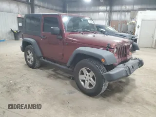 2008 Jeep Wrangler X with VIN 1J4FA24178L598825, listed as a Copart auction lot 59127274 with 189,899 mi miles and Salvage Title. Bid and sale history available at DreamBid. Image 4.