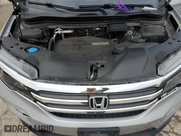 2017 Honda Pilot EX with VIN 5FNYF6H38HB019136, listed as a Copart auction lot 85673444 with Not Provided miles and Salvage Title. Bid and sale history available at DreamBid. Image 14.