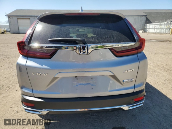 2020 Honda CR-V Touring with VIN 7FART6H96LE023197, listed as a Copart auction lot 55834495 with 18,779 mi miles and Salvage title. Bid and sale history available at DreamBid. Image 6.