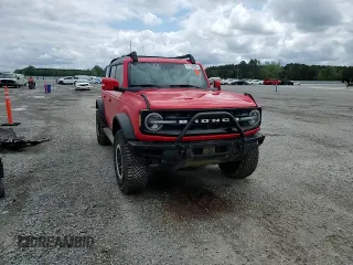 2023 Ford Bronco with VIN 1FMEE5DP5PLB97182, listed as a Copart auction lot 51738955 with 10,248 mi miles and Salvage title. Bid and sale history available at DreamBid. Image 11.