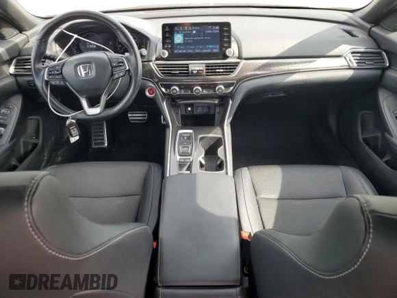 2021 Honda Accord Sport with VIN 1HGCV2F34MA004730, listed as a Copart auction lot 54352655 with 44,412 mi miles and Salvage title. Bid and sale history available at DreamBid. Image 8.