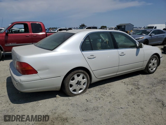 2003 Lexus LS 430 z VIN JTHBN30F930094558, wystawiony jako Copart lot #59749825 z przebiegiem 254 174 mil mil oraz Czysty tytuł • Clean title. Historia ofert i sprzedaży dostępna na DreamBid. Obrazek 3.