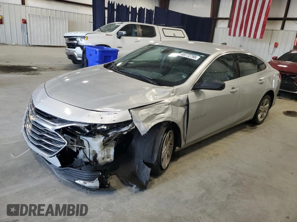 2020 Chevrolet Malibu LS with VIN 1G1ZC5ST5LF030317, listed as a Copart auction lot 49772795 with 124,998 mi miles and Salvage Title. Bid and sale history available at DreamBid. Image 1.