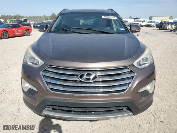 2014 Hyundai Santa Fe Limited with VIN KM8SN4HF8EU087779, listed as a Copart auction lot 49880545 with 109,644 mi miles and Clean Title. Bid and sale history available at carsss.com. Image 5.