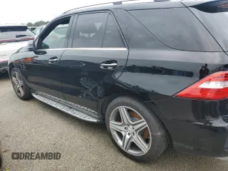2015 Mercedes-Benz M 63 AMG with VIN 4JGDA7EB8FA468736, listed as a Copart auction lot 74569134 with Not Provided miles and Salvage Title. Bid and sale history available at carsss.com. Image 2.