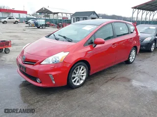 2012 Toyota Prius v Two with VIN JTDZN3EU3C3012636, listed as a IAAI auction lot 41485685 with 186,053 mi miles. Bid and sale history available at carsss.com. Image 20.