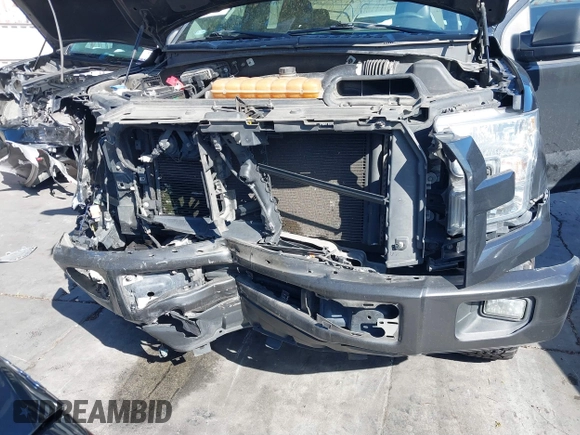 2015 Ford F-150 XL with VIN 1FTEW1CGXFKD98530, listed as a IAAI auction lot 41687753 with 104,281 mi miles. Bid and sale history available at carsss.com. Image 6.