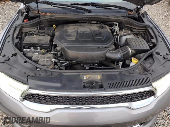 2021 Dodge Durango SXT Plus with VIN 1C4RDJAGXMC765329, listed as a Copart auction lot 82186314 with 66,852 mi miles and Salvage title. Bid and sale history available at DreamBid. Image 12.