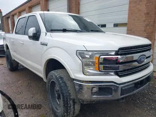 2019 Ford F-150 XL with VIN 1FTEW1E4XKFB99838, listed as a IAAI auction lot 41847249 with 146,220 mi miles and . Bid and sale history available at carsss.com. Image 1.