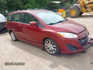 2012 Mazda 5 Grand Touring with VIN JM1CW2DL1C0144656, listed as a IAAI auction lot 42445653 with 178,124 mi miles and . Bid and sale history available at DreamBid. Image 1.