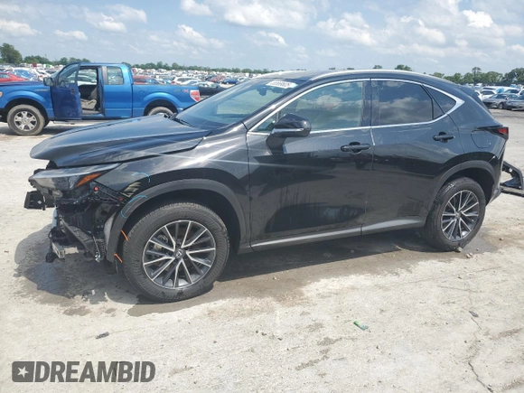 2024 Lexus NX 350h Premium with VIN 2T2GKCEZ5RC023130, listed as a Copart auction lot 55569605 with 22,705 mi miles and Salvage title. Bid and sale history available at DreamBid. Image 1.