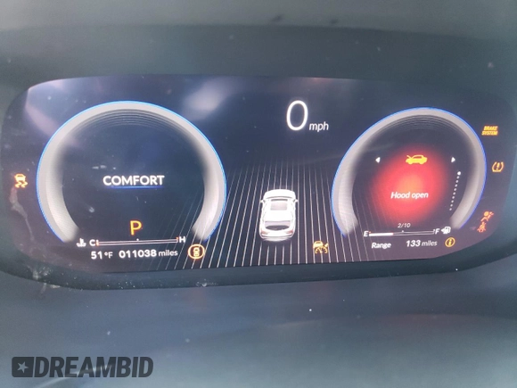2024 Acura MDX w/A-Spec Package with VIN 5J8YE1H02RL000044, listed as a Copart auction lot 47422535 with 11,038 mi miles and Salvage Title. Bid and sale history available at carsss.com. Image 9.