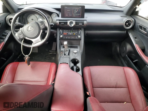 2021 Lexus IS 300 with VIN JTHAA1D22M5116858, listed as a Copart auction lot 50206175 with 62,710 mi miles and Clean title. Bid and sale history available at DreamBid. Image 8.