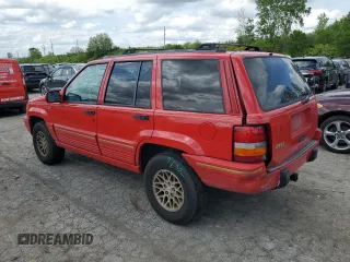1995 Jeep Grand Cherokee Limited with VIN 1J4GZ78S7SC678078, listed as a Copart auction lot 52203834 with 269,423 mi miles and Salvage Title. Bid and sale history available at carsss.com. Image 2.