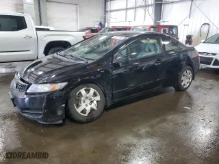 2010 Honda Civic Cpe LX with VIN 2HGFG1B66AH503236, listed as a Copart auction lot 48770135 with 86,425 mi miles and Salvage Title. Bid and sale history available at carsss.com. Image 1.