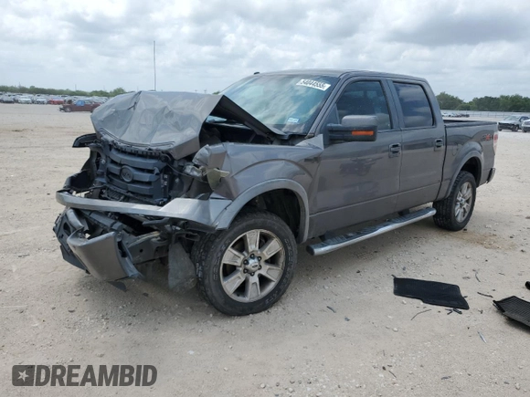 2010 Ford F-150 XL with VIN 1FTFW1EV9AFB85750, listed as a Copart auction lot 54044555 with 205,053 mi miles and Salvage Title. Bid and sale history available at carsss.com. Image 1.