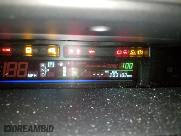 2014 Toyota Prius Two with VIN JTDZN3EU3EJ014353, listed as a Copart auction lot 43754035 with 203,182 mi miles and Salvage Title. Bid and sale history available at DreamBid. Image 9.